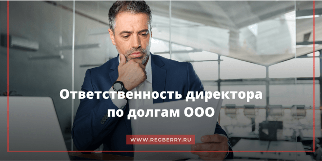 Ответственность генерального директора ООО своим имуществом